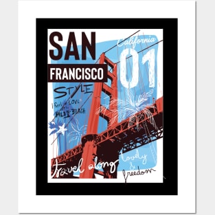 SAN FRANCISCO Posters and Art